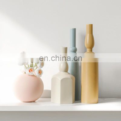 Professional flower vase ceramic with CE certificate