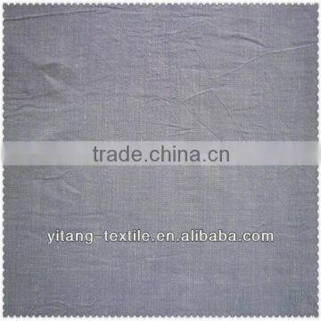 High density cotton linen polyester blend fabric