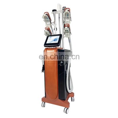 5 handle 360 body freezing machine cavitation body slimming cryo fat removal machine