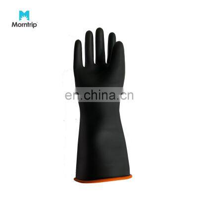 High Quality Insulating Chemical Protective Industrial Reusable Rubber Gloves