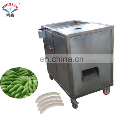 Hot sale  high efficiency stainless steel green banana peeling machine