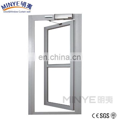 Double swing out commercial aluminum emegeny exit doors