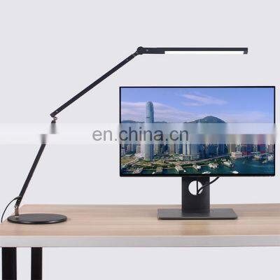 Portable Eye Protection Table Lamp Clip On Led Desk Lamp For Reading Office Smart touch control remote control