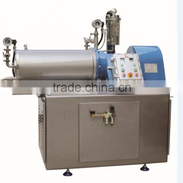 Laboratory batches of eccentric disc sand Mill .Bead mill.micron grinding machinery.Longly Machinery LSM-30B