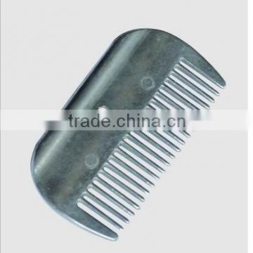 Aluminium mane comb for horse grooming No:015
