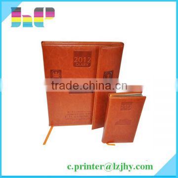 Custom leather bound book OEM printing house