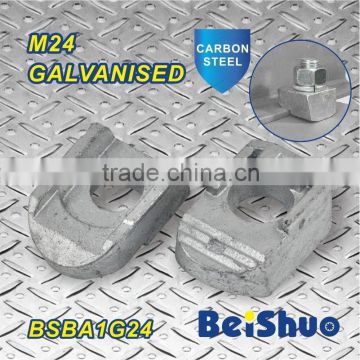 BSBA1G24 steel beam clamp connector galvanised