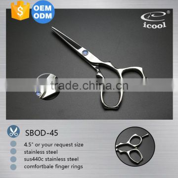 ICOOL SBOD-45 professional comfortable finger rings scissors hair
