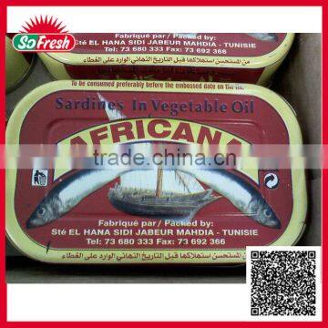 Most popular exporting ingredient fish tin canned sardine fish in chili                        
                                                Quality Choice