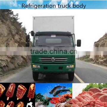 Green color Refrigeration truck body