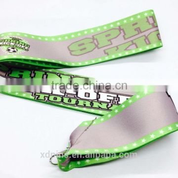 Custom one time use festival polyester wristband with plastic lock