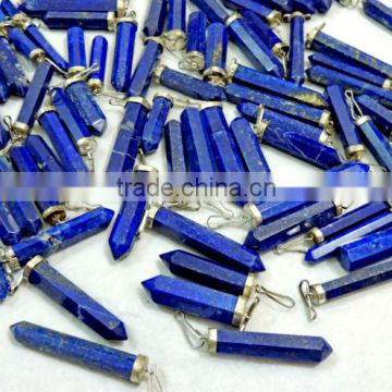 (IGC)Lapis lazuli wand Pendants for sell gemstone