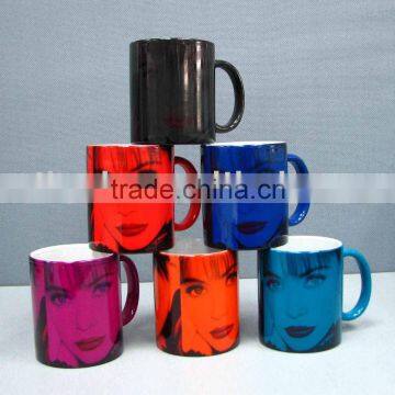 Color Changing Mugcoated mugmagic mugheat transfer mug