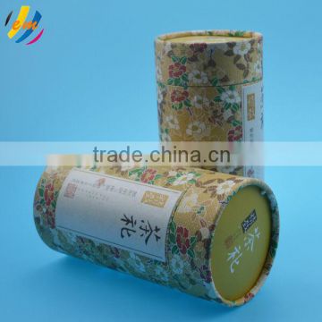 2015 hot sale round craft paper tube for tea packing