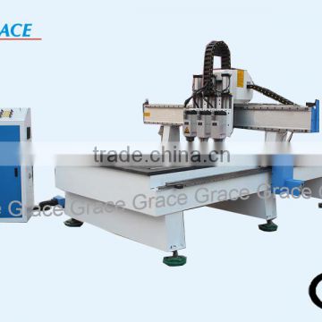 Wood CNC router G1325 with 3 heads
