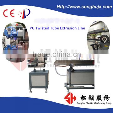 Resistance to high pressure TPU Twisted Tube Extrusion Line factory