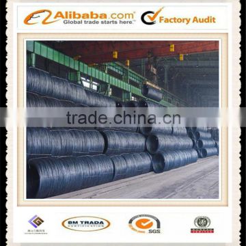 SAE1008 5.5mm low carbon steel wire rod in coil