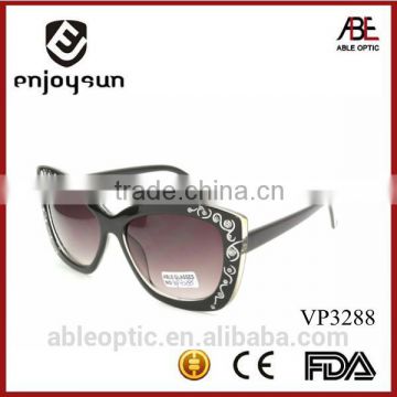 cat eye shaped oversized big wholesale shades sunglasses rhinestone and crystal decorative