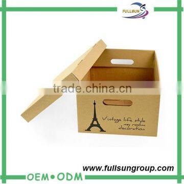 E flute Metallic corrugated medium paper box