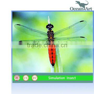 Life Size Decorative Animatronic Animal Dragonfly