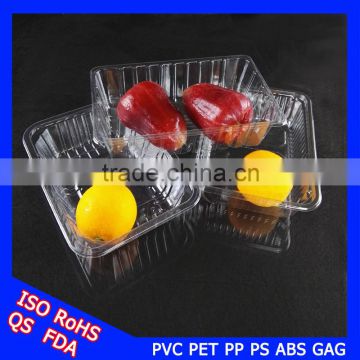 2016 New wholesale PP PVC PET Transparent Clear Plastic Package For Fruit