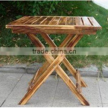 wooden garden table,outdoor side table