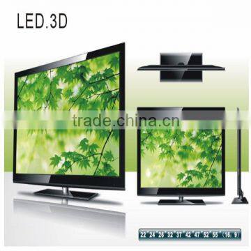 Low cost 58 inch china led tv 3d smart high quality tv set