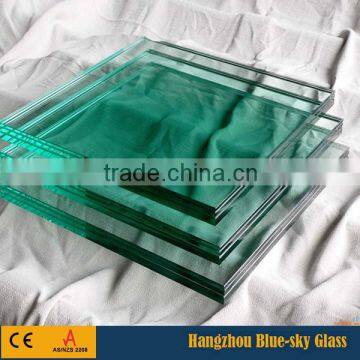 6+6mm Guardrail stair tempered laminated glass