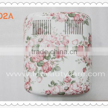LN-702A 36W Nail uv lamp with timer nail gels curing lamp elegant flower design, good quality CE&ROHS