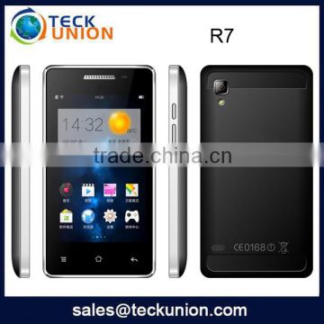 R7 3.5inch R7 mini Capacitive TP Real Touch mobile phone
