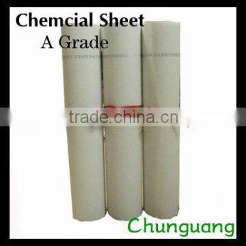 Non-woven chemical sheet for shoe upper / shoe reinforcement material