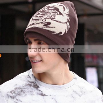 winter mens beanies hats made in china