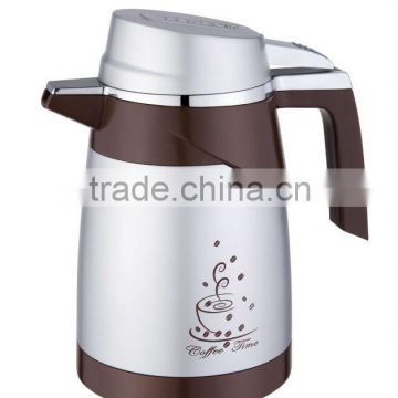 stainless steel double wall thermos coffee and tea container