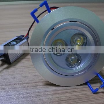 3W Recessed Glare proof LED ceiling light