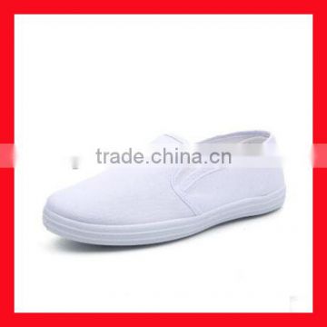 White Canvas Woman Shoe Fashion Casual Cloth Shoe Non Brand