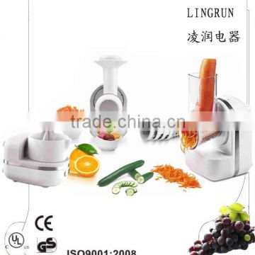 ETL GS 3 in 1 ice cream maker with slicer electric citrus juicer