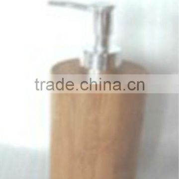 Bamboo shampoo bottle