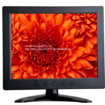 8-inch CCTV LCD Monitor, Security LCD Display with 800X600 Pixels