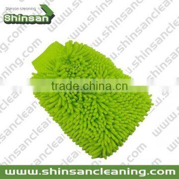 Hot selling customized car wash mitt /chenille clean glove/Mitt Microfiber Car Cleaning Glove