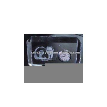 Sell 3D Laser Photo Frame with Clock