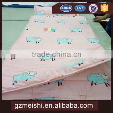 Alibaba supplier cotton printed kids nap mats for toddler,blankets, mats and pillow