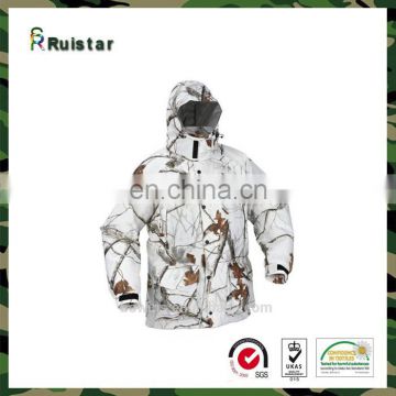 Mens Camo Electrical Heated Hunting Camouflage Jacket