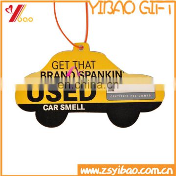 promotional paper air freshener car perfume/paper car air freshener