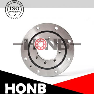 High rigid THK RU445 (IKO CRBF series) Crossed Roller Bearings with mounting holes / Crossed Cylindrical Roller Bearing