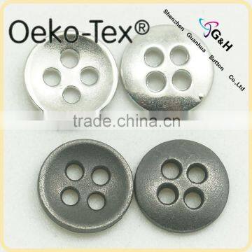 4 hole fashion metal buttons for shirts