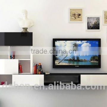 New design cheap high gloss plywood tv cabinet