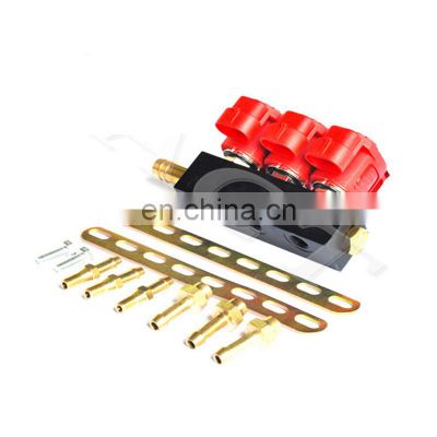 electronic fuel inyection kit ACT L02 3 cylinder act gnv cylinder ngv lpgcng injector rails