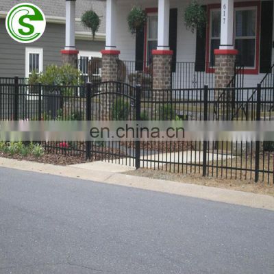 High quality galvanized steel matting fence tubular steel fence