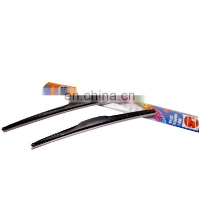 JZ 14-26 inch 3 Stage Black Windshield Wiper Blades Soft Rubber Windscreen Wipers Fit for Universal Cars