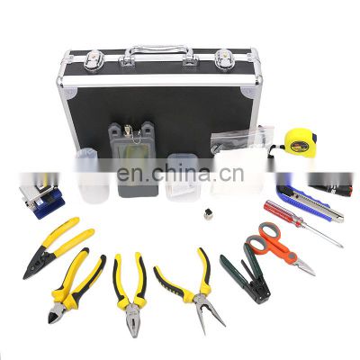 MT-8411 Factory Price Fiber Optic Cable Jointing Tool Kit With Optical Fiber Cable Stripper Fiber cleaver tool set